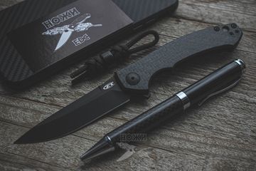 Складной нож Zero Tolerance 0450CF c клинком из стали CPM-S35VN, рукоять титан / карбон