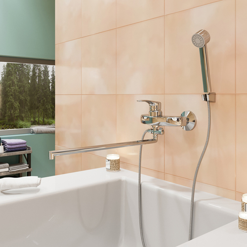 Смеситель для ванны и раковины 40k MIXLINE ML03-02