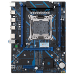 Материнская плата с процессором HUANANZHI X99-QD4 3.0, Socket2011-3, Xeon E5-2680v3, mATX, Retail, Socket2011-3, 4xDDR4, PCIe3.0, 3xM.2, GLAN, M.2 WiFi, 2xPS/2, 8xUSB2, 4xUSB3, CPU TDP 120Вт (HNZ-X99QD4-3.0-2680V3)
