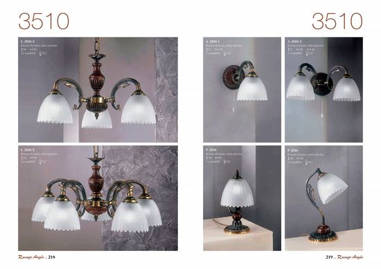 Настольная лампа Reccagni Angelo P.3510