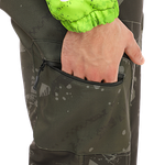 Костюм Aquatic К-24 цвет Camo Black фирменная печать Soft-Shell 10/10 -