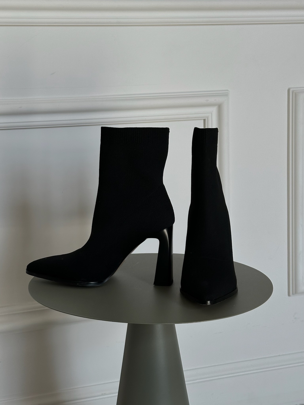 Ботильоны из текстиля