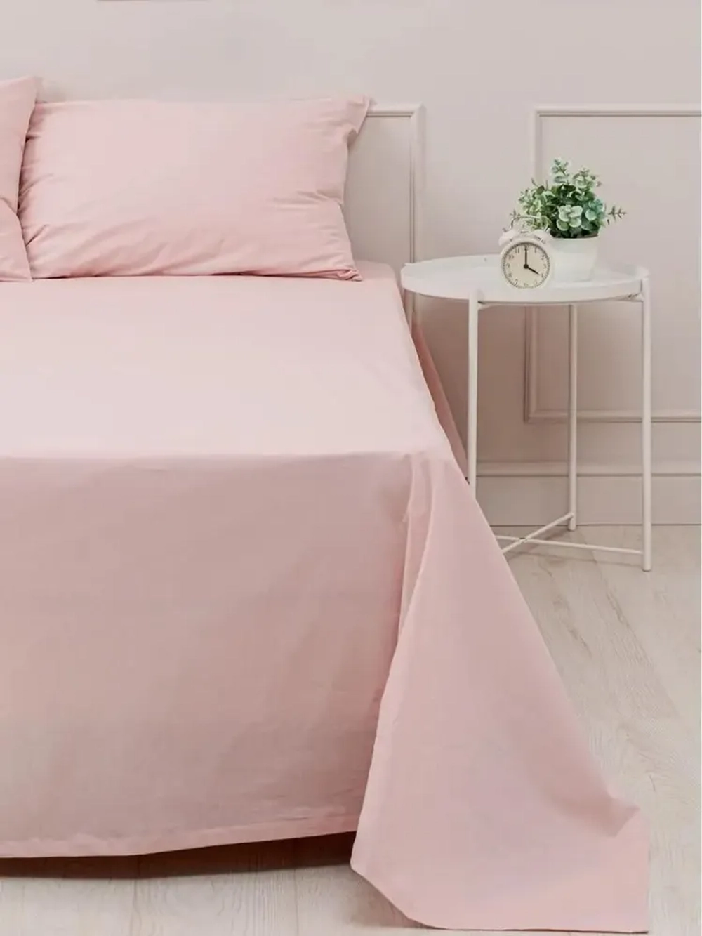 YERRNA простыня 240*260см розовый