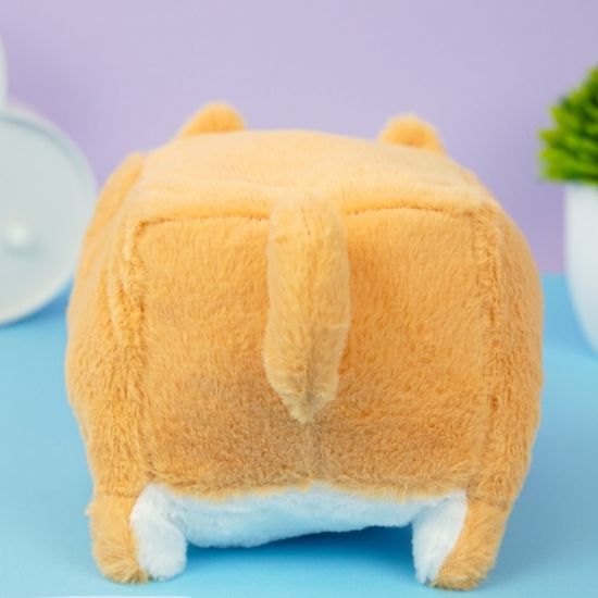 Мягкая игрушка Котенок, рыжий, 15 см