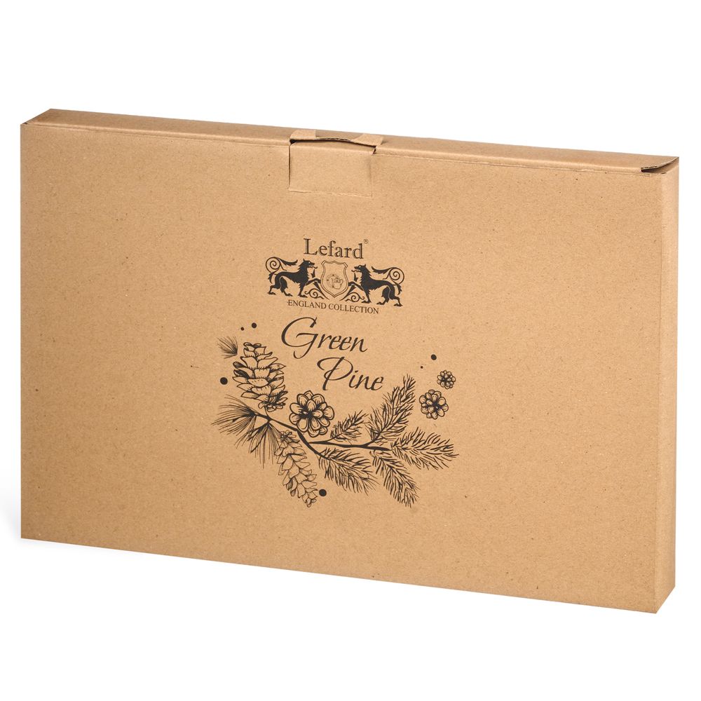 БЛЮДО СЕРВИРОВОЧНОЕ "GREEN PINE" 31*20*2,5 СМ