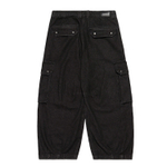 Black Denim Multipocket Pants