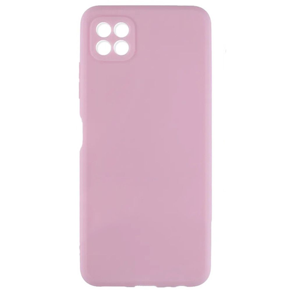 Накладка Samsung A22s силикон матовый Pink Zibelino