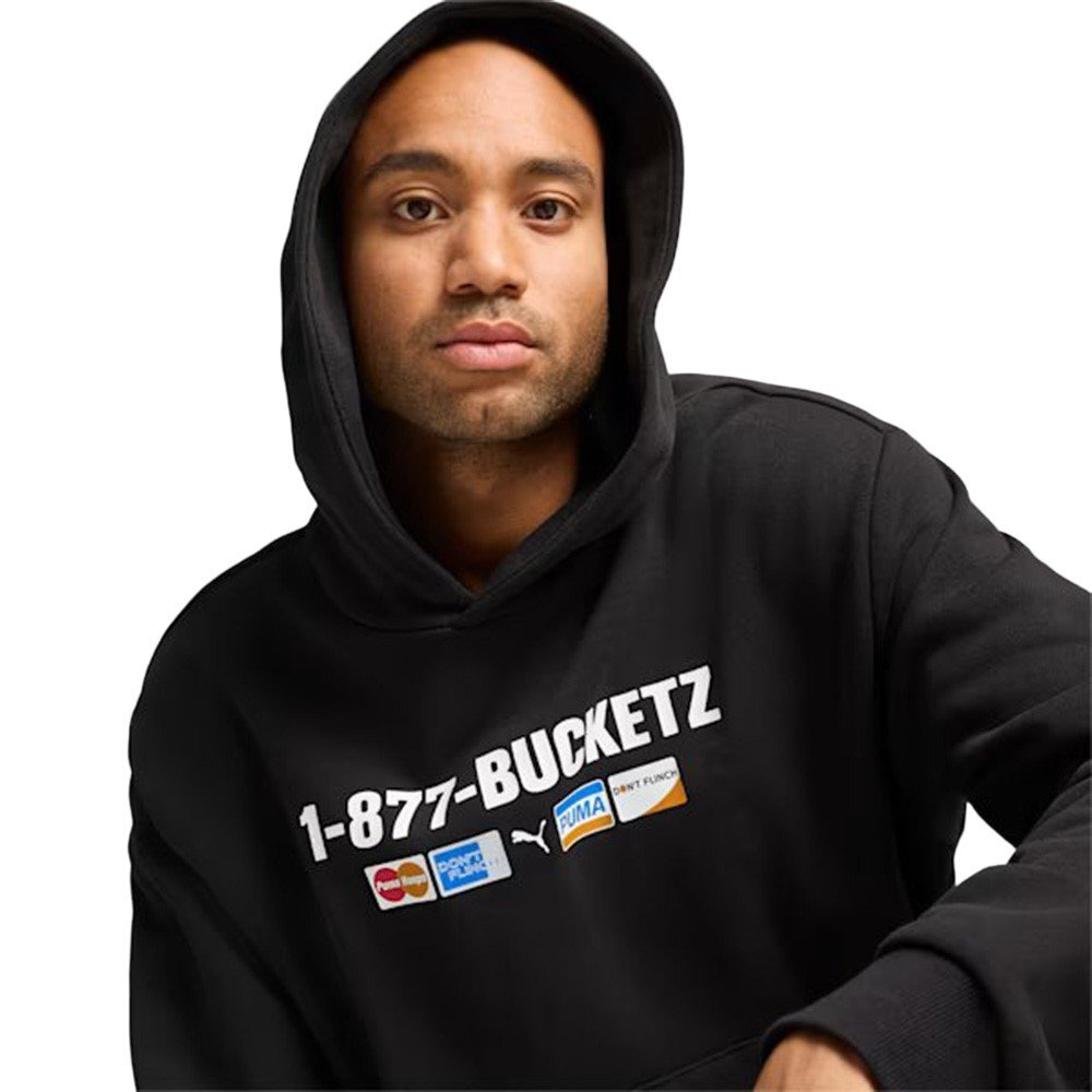 Баскетбольная толстовка Puma Call Us Now Sweatshirt Black