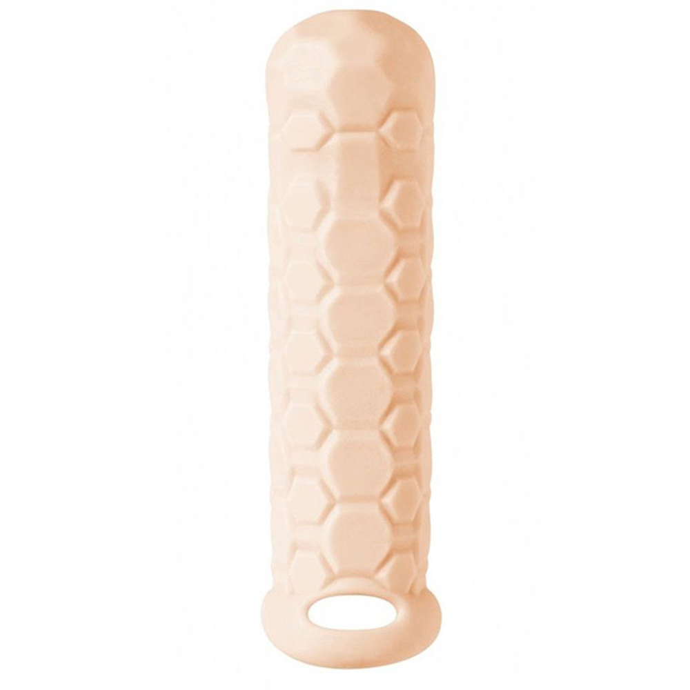 Телесный фаллоудлинитель 15,5см Lola Games Homme Long 7009-03lola