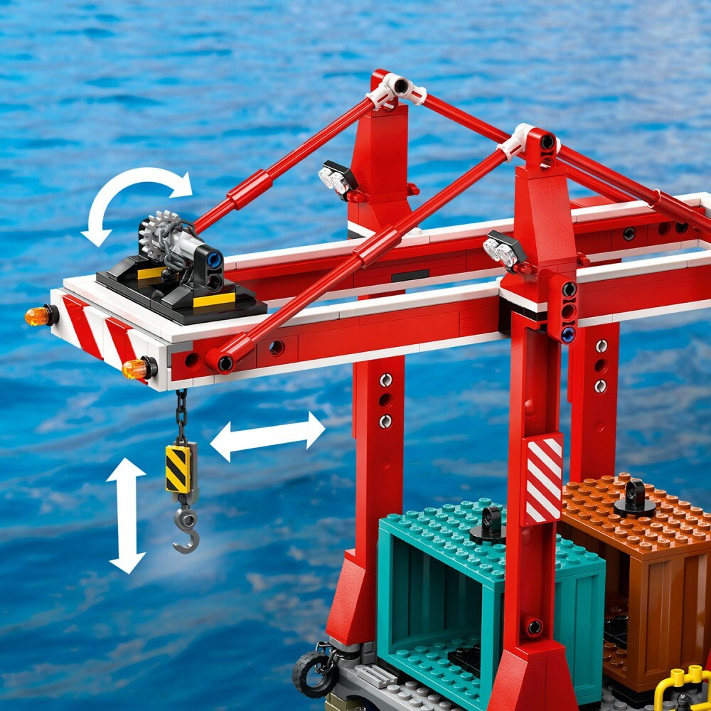 LEGO City - Морской порт с грузовым кораблем 60422 / артикул   60422  / GTIN 5702017587288
