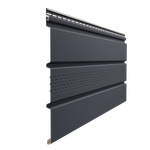 Döcke PREMIUM Софит с центральной перфорацией (Графит)