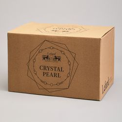 НАБОР БОКАЛОВ ДЛЯ ВИНА "CRYSTAL PEARL" 6 ШТ 310 МЛ / 16,5 СМ