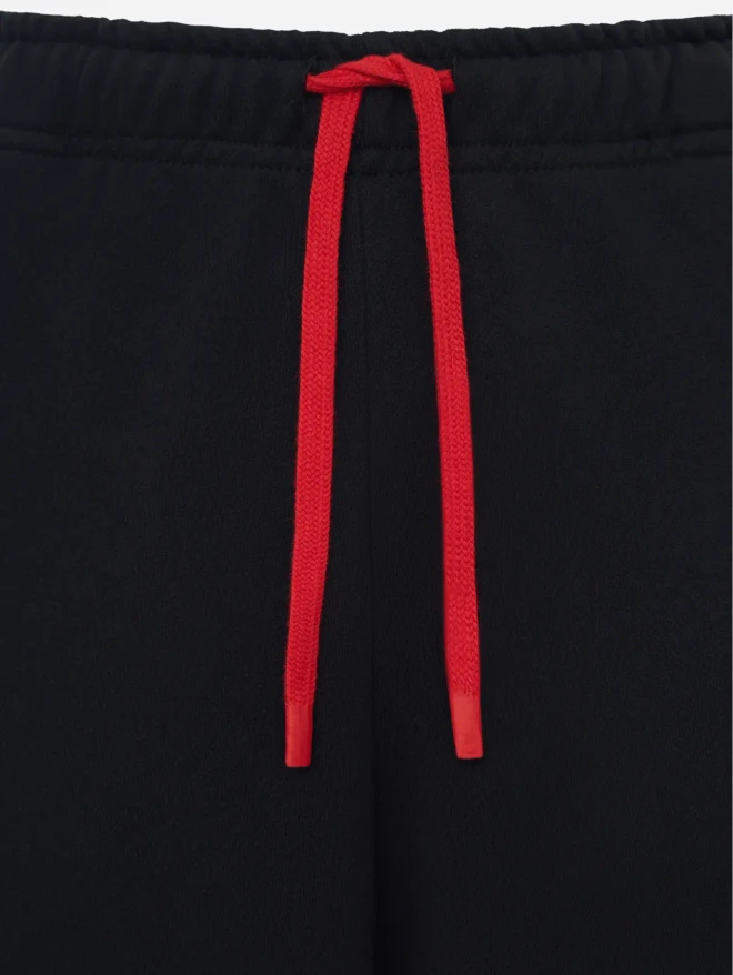 Широкие брюки из футера