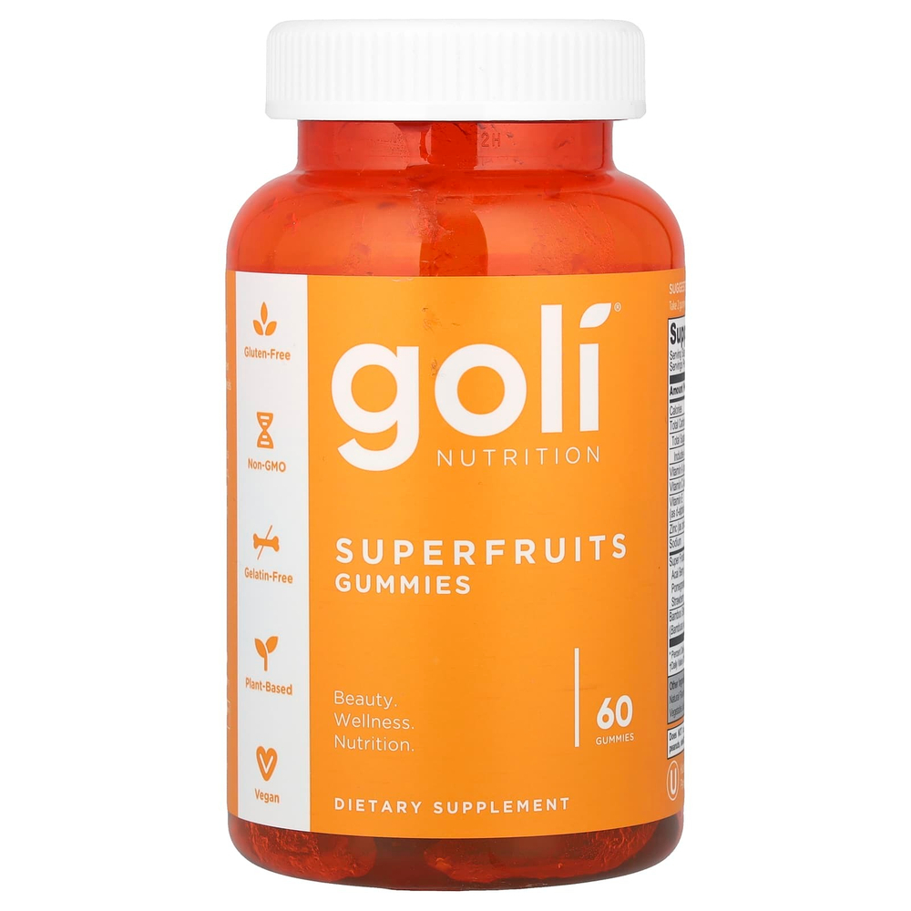 Goli Nutrition, суперфруктовые мармеладки, 60 шт.