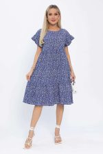 Платье Лапушка (синее) П13535-18М LT Collection