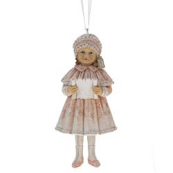 GAEM Фигурка декоративная подвесная "Девочка", L5,5 W4,5 H11 см, 2в.