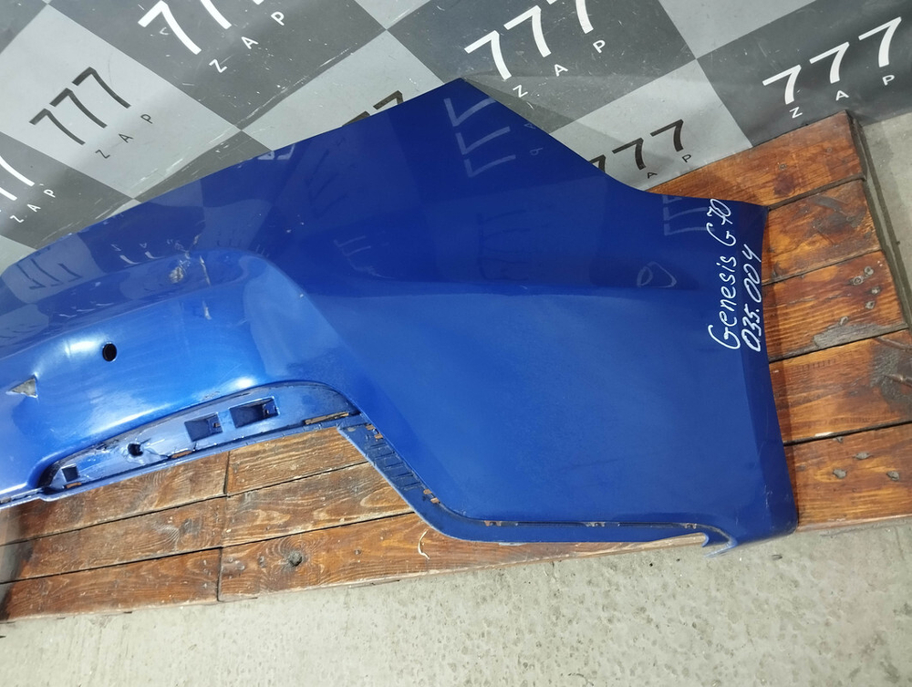 Бампер задний Genesis G70 17-21 Б/У Оригинал 86611G9000