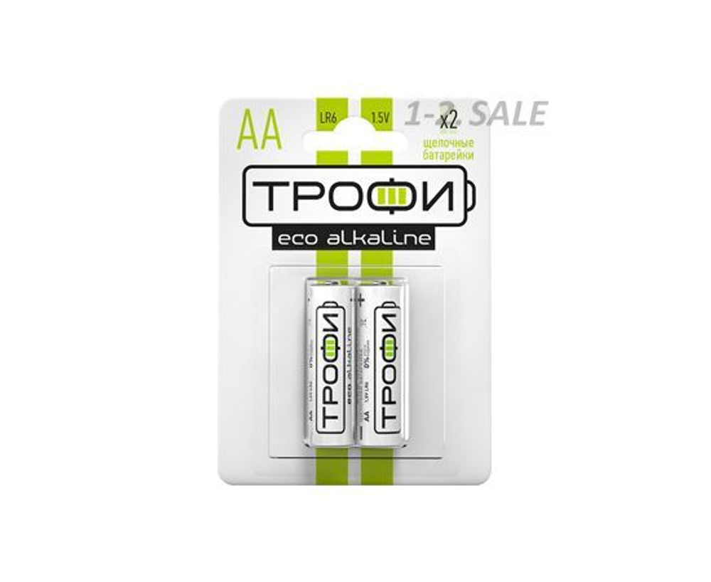 Элемент питания ТРОФИ ECO ENERGY LR6/316 BL2