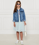 Джинсовая куртка Guess - голубой(J4RL10 D4GV0)