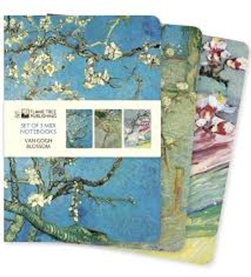 Bloknot \ Блокнот \ Notebook Vincent van Gogh: Blossom Set of 3 Midi Notebooks