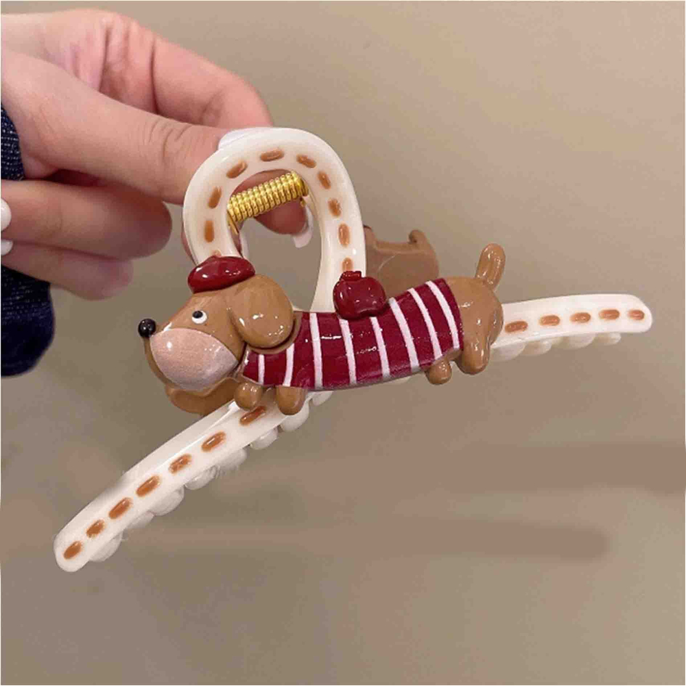 Заколка-краб Такса