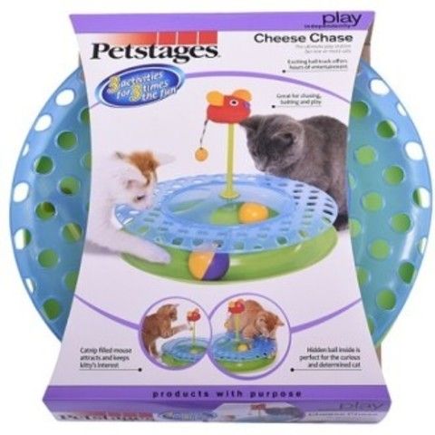 Petstages игрушка для кошек Трек "2 мячика II"