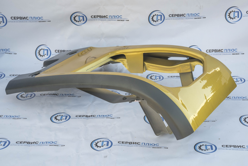 Бампер самосвал левый X3000 (золотой)