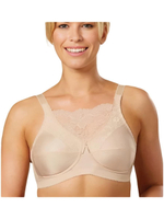 Бюстгальтер 75A с высоким декольте без косточек после мастэктомии