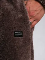 Брюки Hardlunch плюшевые графит