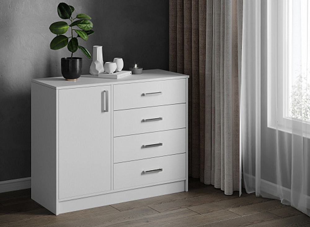 Комод большой Катрин 6, белый