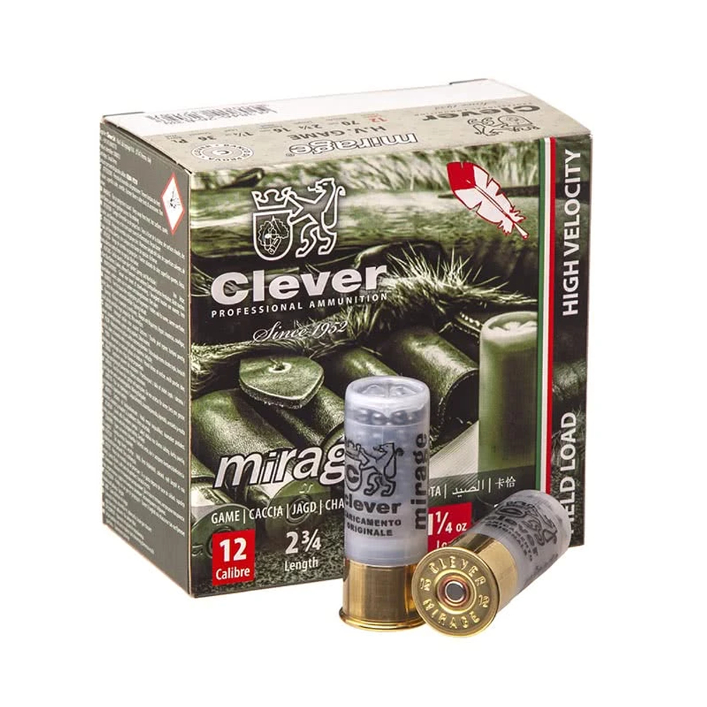 Патрон 12/70 Clever №4 36г п/м