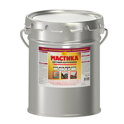 Мастика гидроизоляционная битумно-каучуковая Новбытхим