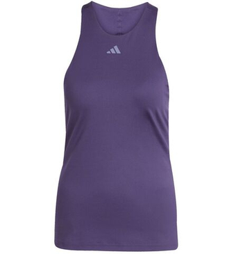 Женский топ теннисный Adidas Tennis Climacool Y-Tank - aurora plum