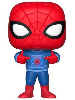 Фигурка Funko POP! Bobble Marvel Holiday Spider-Man w/ Ugly Sweater (397) 33983