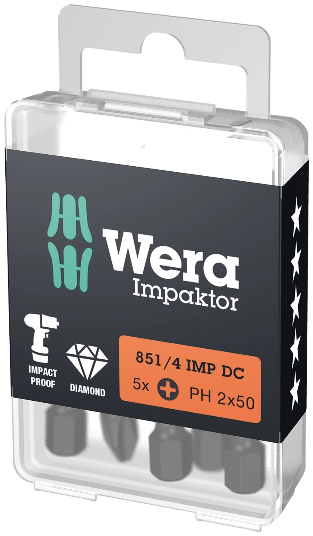 Насадка PH 3x50 851/4 IMP Wera DC Impaktor 05057657001