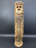 Монументальная резная ваза из кости