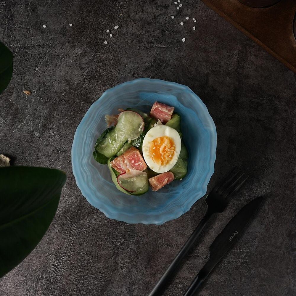 Салатник 500 мл d 15 см h7 см   матовое стекло P.L. Proff Cuisine [6]