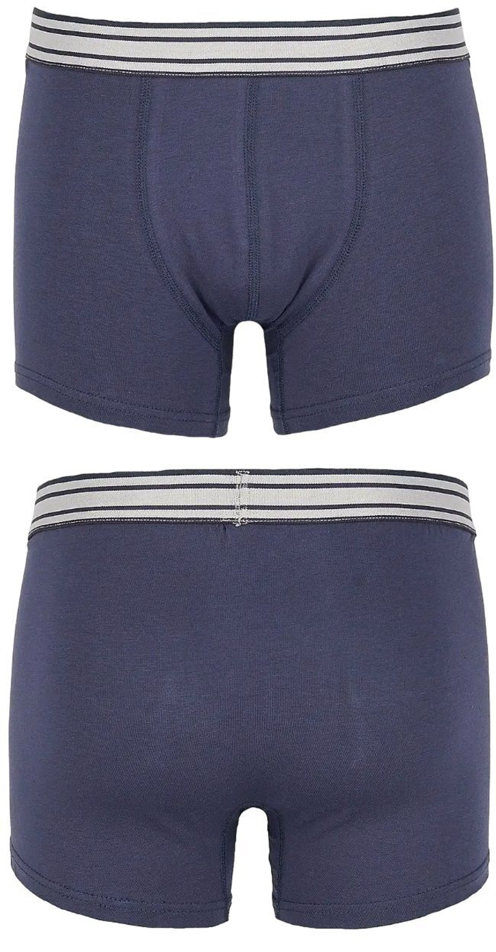 Набор из 7 темно-синих трусов-боксеров (Размер: XXL) (Цвет: темно-синий)