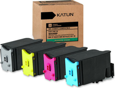 Картридж тонерный Katun 47898 MX-C30GT-C Голубой