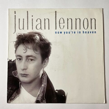 Винтажная виниловая пластинка LP Julian Lennon Now You're In Heaven (Germany 1989) Maxi Single 45 RPM