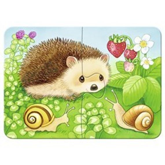 Puzzle Süße Gartenbewohner  2/4/6/8 pcs