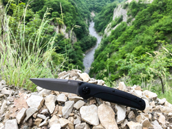 Складной нож Biker Z M390 (Cryo) StoneWash