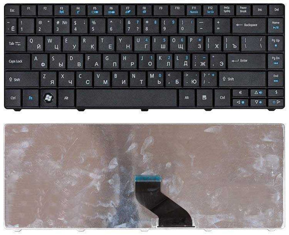 Клавиатура для ноутбука Acer TravelMate 8331, 8371, 8431, 8471, черная