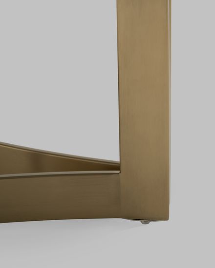 Журнальный столик Кассия 90*90 см светлая керамика