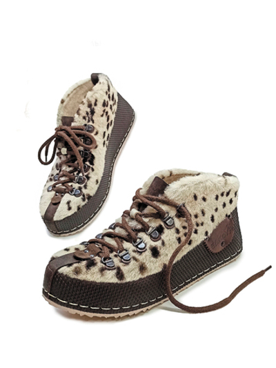 Ботинки меховые "Stains"