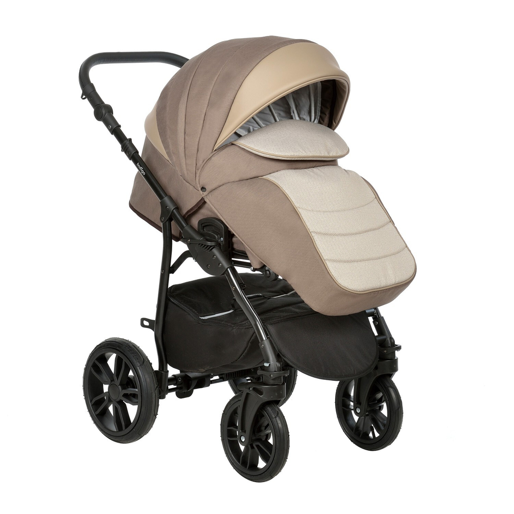 Коляска 3в1 INDIGO F in 05 (коричневый)