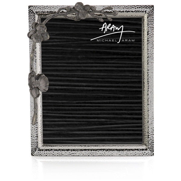 Рамка для фото 20х25м Michael Aram Черная орхидея серебристая