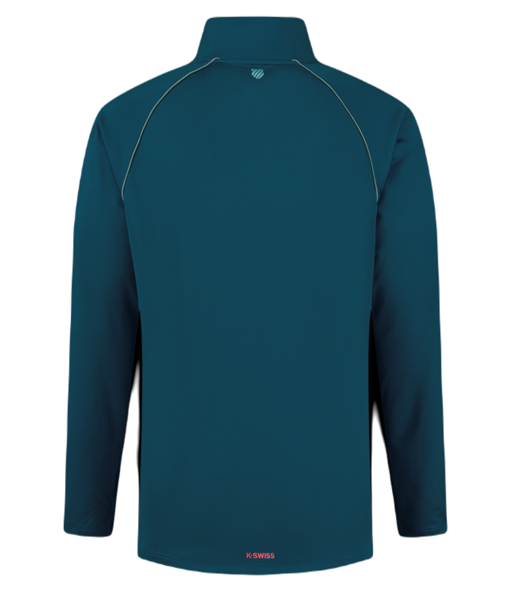 Мужская теннисная кофта K-Swiss Tac Hypercourt Tracksuit Jacket 5 - blue opal