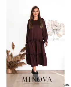 Платье 3130-бордо Minova