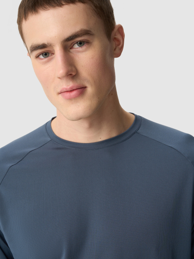 Лонгслив мужской GRI Фитнес синий